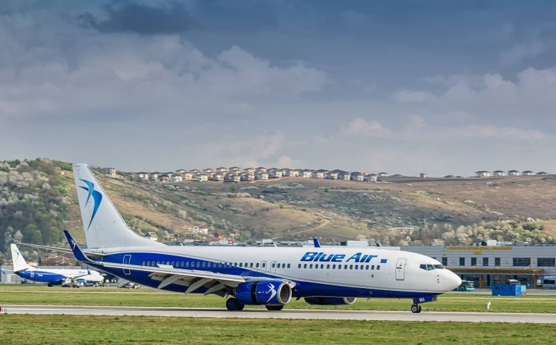 Blue Air a suspendat mai multe zboruri de pe Aeroportul Internațional Cluj / Când vor fi reluate