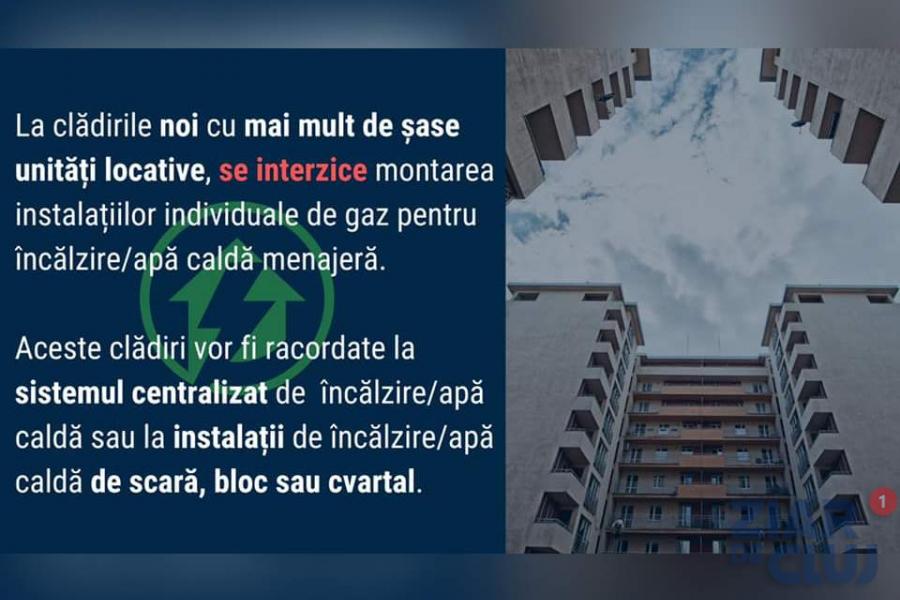 Clujenii critică interzicerea centralelor termice de apartament, măsură anunțată triumfal de viceprimarul liberal Dan Tarcea: „Mai rău ca pe vremea lui Ceaușescu!”