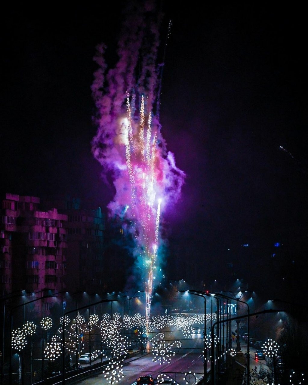 Clujenii și-au organizat propriul foc de artificii. Mănășturul a fost „campion” la acest capitol