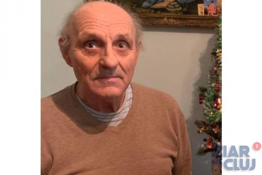 L-ati vazut? Clujean in varsta de 70 de ani a disparut ieri, din Cluj-Napoca. Cei care au informatii despre acesta sunt rugati sa apeleze serviciul 112