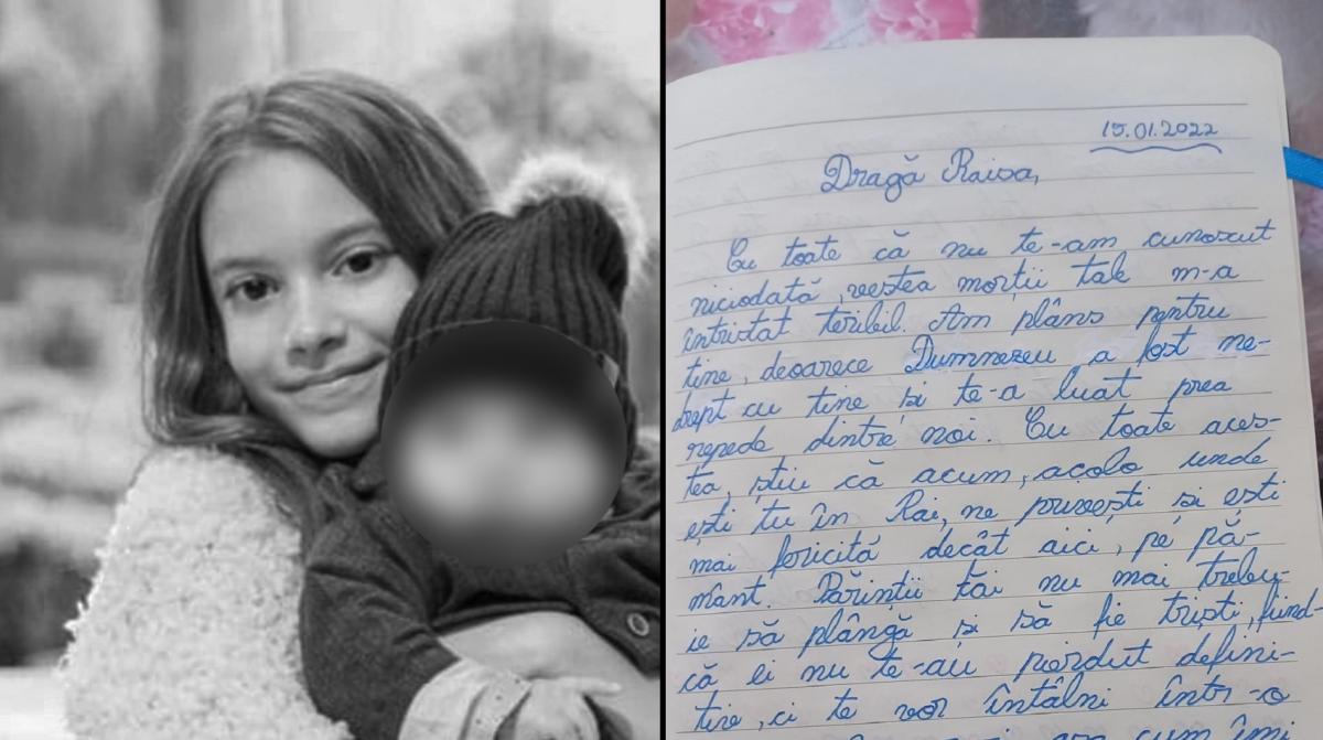 Scrisoare emoţionantă a unei adolescente din Cluj pentru Raisa, fata omorâtă pe trecerea de pietoni: ”De azi te voi considera prietena mea” 1