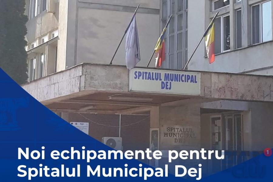Spitalul Municipal Dej a primit echipamente medicale noi