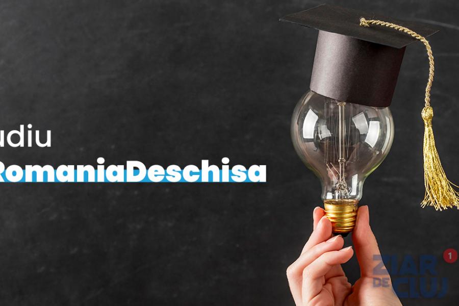 Studiu #RomaniaDeschisa: românii consideră că învățământul preuniversitar autohton nu merită nota de trecere