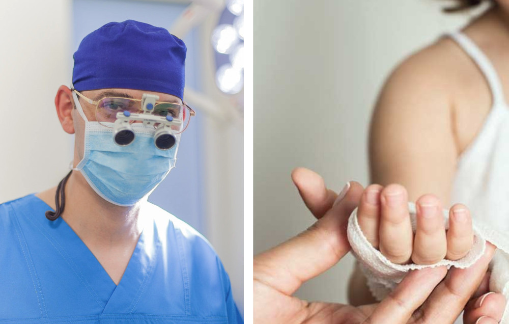 Un medic clujean a salvat in ultimul moment mana unui copil de 2 ani sectionata de un obiect ascutit - E fain la Cluj!