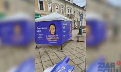A pus umărul – Primăria a autorizat amplasarea cortului AUR, pentru suspendarea lui Iohannis, chiar în centrul Clujului. BOC: „O modalitate prin care un partid vrea să se facă remarcat pe scena politică. Asta nu poate fi oprit!”