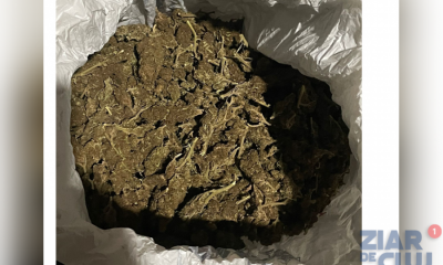 Captură de 1,5 kg de cannabis în Cluj. Doi tineri au fost prinși în flagrant