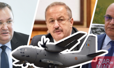 Ciucă, Dâncu și Arafat, excursie de urgență spre Republica Moldova într-un avion militar care a dispărut de pe radar