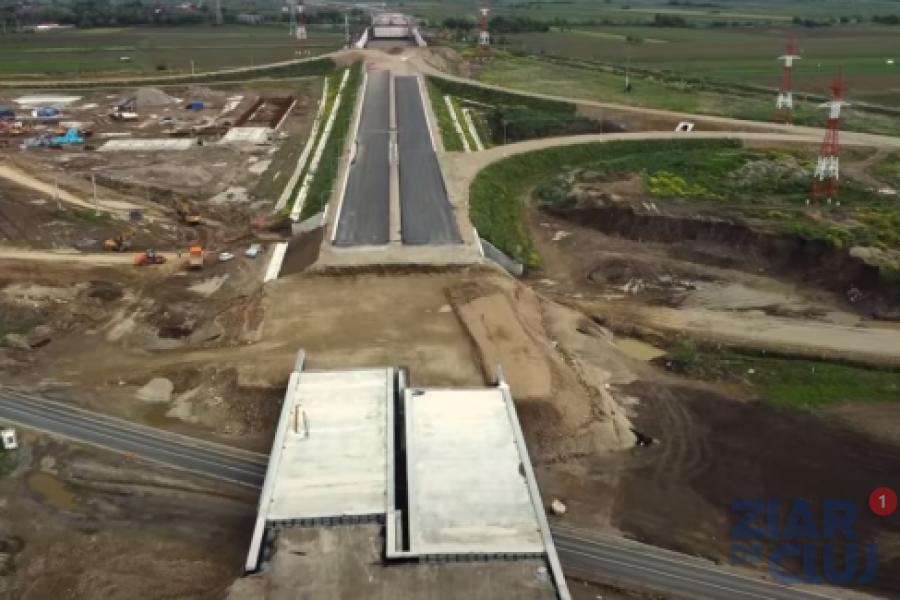 Drum Asfalt Oradea a câștigat licitația pentru finalizarea lucrărilor la tronsonul de autostradă dintre Chețani și Câmpia Turzii