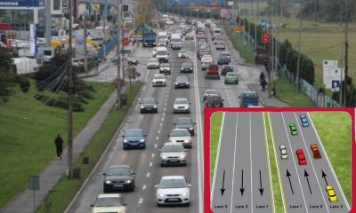 Drum cu 6 benzi de la Cluj-Napoca la Spitalul Regional in Floresti. Cate masini circula zilnic pe acest drum - E fain la Cluj!