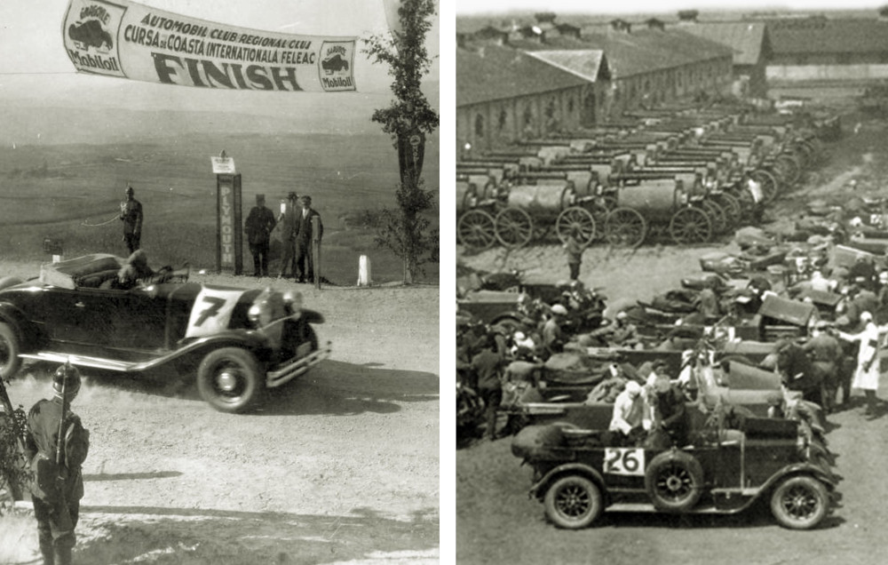 FOTO. In anul 1922 s-a lansat la Cluj prima cursa de intreceri auto desfasurata la Feleac - E fain la Cluj!