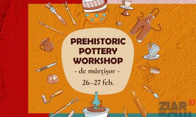 Înscrie-ți copilul la atelierul de creat mărțișoare cu tematică de ceramică preistorică, de la Iulius Mall Cluj!