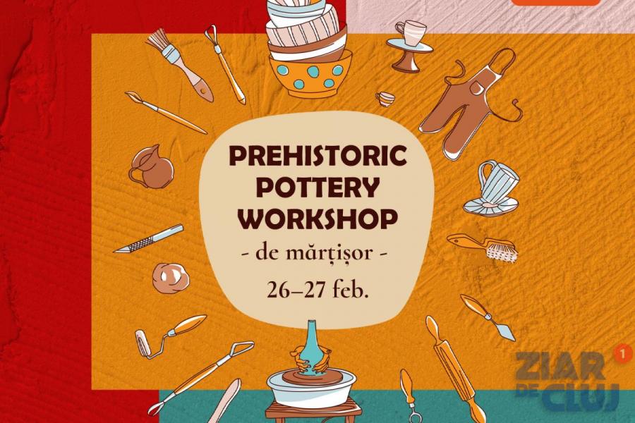 Înscrie-ți copilul la atelierul de creat mărțișoare cu tematică de ceramică preistorică, de la Iulius Mall Cluj!