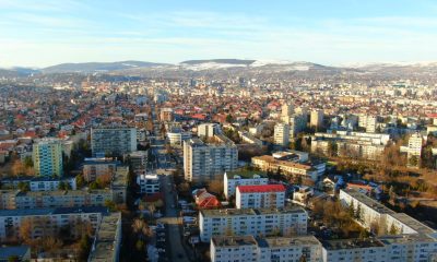 Minunati-va! Imagini superbe 4K filmate cu drona din cartierele Gheorgheni, Andrei Muresanu, Borhanci si Buna ziua - E fain la Cluj!