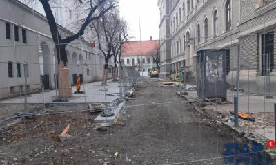 Pe șantierele Clujului «se lucrează intens», dar pământul este puțin «înghețat». Tarcea: Cu strada Kogălniceanu vom termina tot ce înseamnă partea centrală și pe urmă vom avansa și spre cartiere