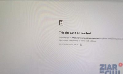 REBUT DIGITAL: Pagina de internet a Primăriei Cluj-Napoca a căzut. Pagina de PR de pe Facebook a primarului funcționează fără sincope. Dar ce folos?