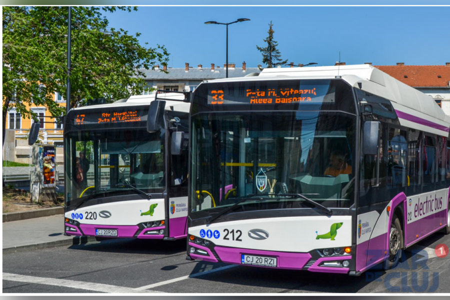 Scumpirile la energie au triplat factura de consum a autobuzelor electrice din Cluj