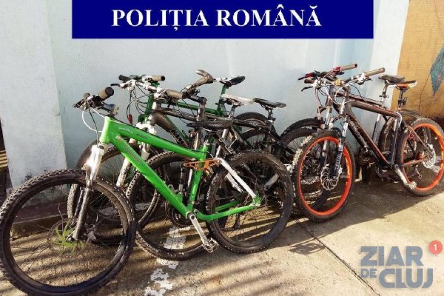 Trei biciclete furate din Austria au fost găsite la Turda