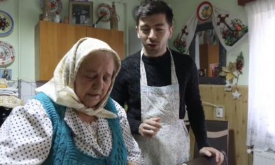 VIDEO. Ce il invata sa gateasca Bunica Lenuta din Chinteni pe Mircea Bravo - E fain la Cluj!