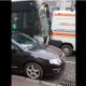 (Video) Cluj: Accident pe Horea. Autobuz, o ambulanță și două autoturisme