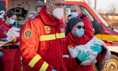 Doi bebeluși din Ucraina, salvați cu ajutorul SMURD Cluj