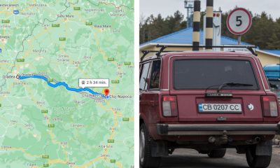 Drumul Cluj-Oradea luat cu asalt de refugiatii Ucrainieni. Cate masini a numarat un clujean in doar 2 ore jumate - E fain la Cluj!