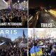 FOTO. Lumea s-a impreunat. Cum arata protestele din toata lumea impotriva razboiului - E fain la Cluj!
