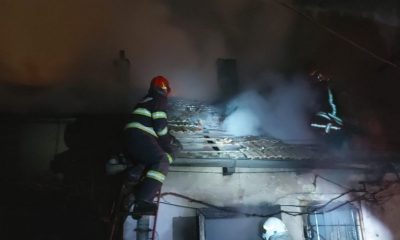 INCENDIU în Cluj-Napoca. Un bărbat s-a luptat cu flăcările până la sosirea pompierilor