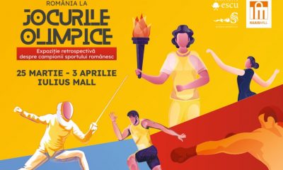 O panoramă emoționantă a participării României la Jocurile Olimpice, prezentată într-o expoziție itinerantă, cu debut la Iulius Mall Cluj-Napoca