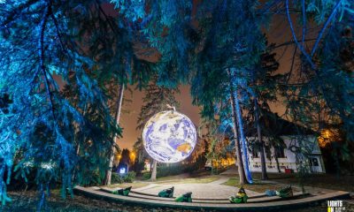 "Pământul", în Grădina Botanică! Un selfie = o donație pentru „O masă caldă”, ce oferă hrană refugiaților ucraneni ce trec orin Gara Cluj