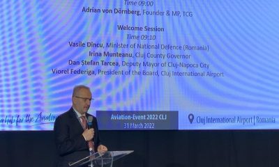 Vasile Dâncu, la Aviation-Event 2022: „COVID-ul și războiul din Ucraina ne arată cât de importante sunt aeroporturile regionale"