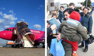 Wizz Air ofera zboruri gratuite pentru refugiatii ucrainieni. - E fain la Cluj!