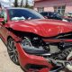 Accident cu trei mașini pe un drum din Cluj. Incidentul, anunțat prin sistemul de alertă eCall