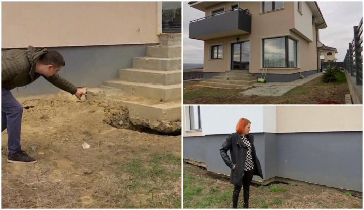 Cluj: Au plătit 116.000 de euro iar acum casa o ia la vale. Trebuie să părăsească imobilul, pentru că e în pericol de prăbuşire! 1
