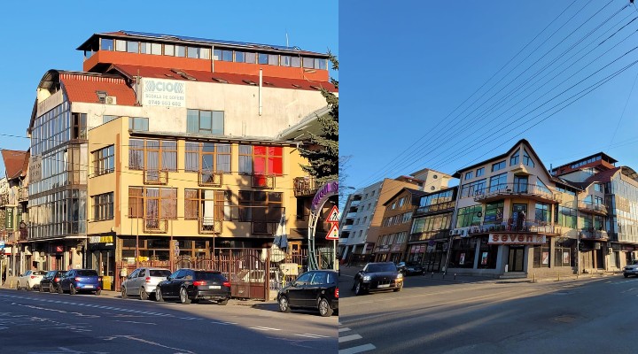 (Foto) Cea mai urâtă clădire din Cluj: ”Este o casă pe un bloc”