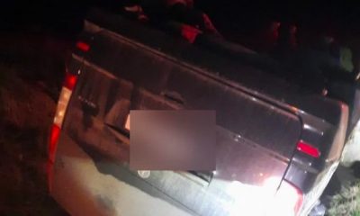 Un microbuz cu șase persoane la bord s-a răsturnat pe drumurile din Cluj