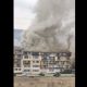 (Video) Cluj: Incendiu puternic la un bloc din Florești. Intervin 5 autospeciale