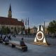 Cluj Napoca va fi conectat de 4 orașe din Europa și România printr-un portal digital amplasat în Piața Unirii