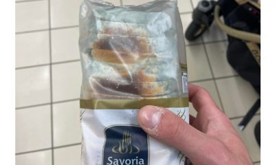 Cluj: Pâine mucegăită la Carrefour VIVO. „Am strâns din ea a ieșit fum 🤣🤣🤣🤣”