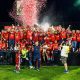 Clujenii și-au ironizat rivalii, după un nou titlu: ”Să vă spun cum stă treaba, cu Steaua jucăm degeaba”