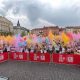 Cum a fost la The Color Run. Boc: „Culoare, energie și multă voie bună în centrul Clujului”. Bani pentru o familie cu 7 copii