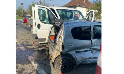 (Foto/Video) Accident Cluj. Prăpăd. 4 mașini lovite, 7 persoane la spital
