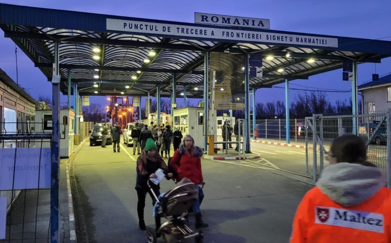 Refugiații ucraineni continuă să vină în România. Câți au trecut granița în ultima zi