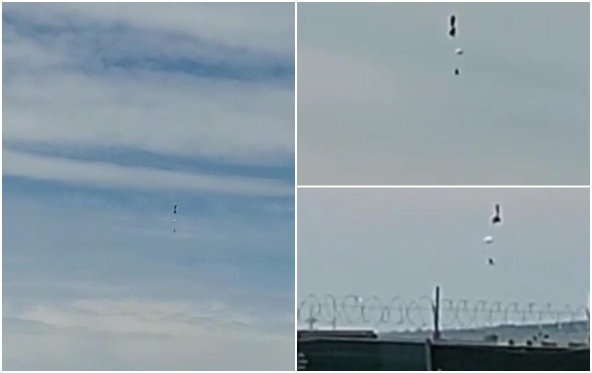(Video) Student din Cluj, în comă după ce s-a prăbușit 1000 de metri. Parașuta nu s-a deschis 1