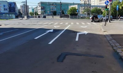 Cluj: Noi reguli de circulație în intersecția str. Decebal- str. Dacia- str.Traian- Pod Traian 1