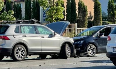 (Foto) Cluj: Accident în Bună Ziua, în față la Vitacom/Panemar
