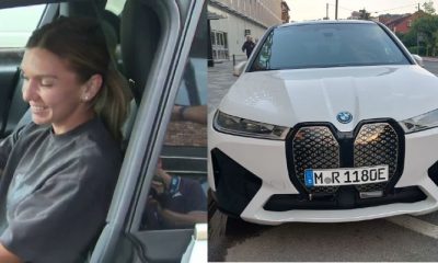 (Foto) Simona Halep a primit cel mai tare cadou la Cluj. Un BMW electric de 100.000 de euro