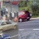 (Foto/Video) Accidente în lanț în Cluj Napoca. Bărbat de 82 de ani lovit pe Eroilor. Mașină răsturnată pe drumul Sfântul Ioan