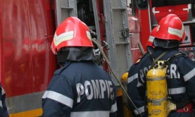 Incendiu la o casă din Cluj. Intervin pompierii