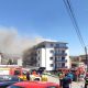 Peste 6 ore a durat stingerea incendiului de la blocul din Florești