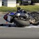 Accident grav la Cluj! Un motociclist a derapat și a intrat în parapete